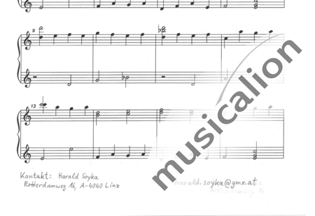 Soyka, Harald: Frühlingsregen - Klavier:1