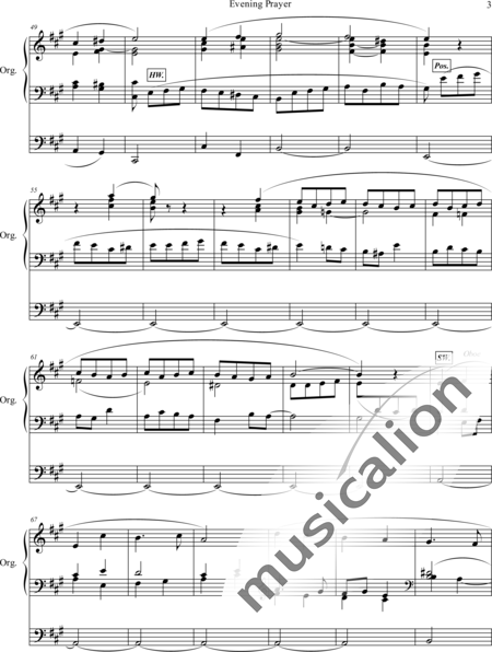 Smart, Henry: Evening Prayer - Orgel>mPed:3