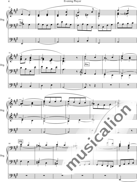 Smart, Henry: Evening Prayer - Orgel>mPed:4