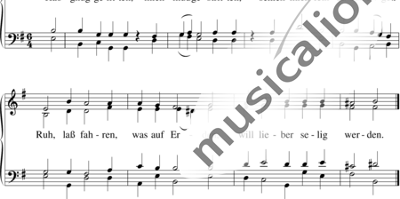 Altenburg, Michael: Herr Gott, nun schleuss den Himmel auf - Choir>SATB+Organ:1