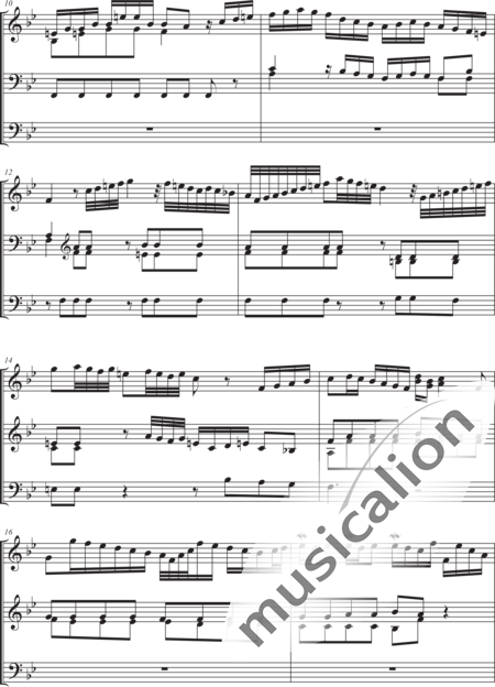 Wilhelmine, Von Bayreuth: Concerto G minor 2. Movement - Organ>wped:2