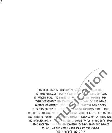 McKellar, Colin : Scottish dancing: Satz 1 - Klavier:2