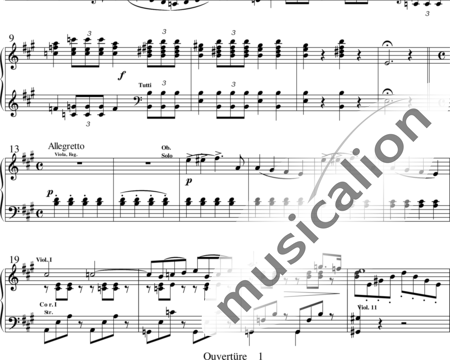Strauss, Johann: The Bat Overture - Piano:1