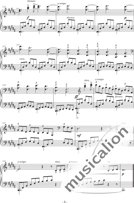 Hecker, Hartmut: Efeuranken - Klavier:8