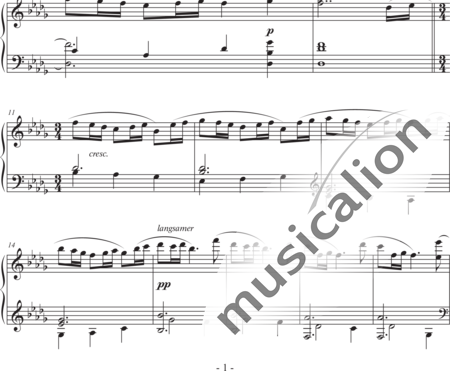 Hecker, Hartmut: 1 Moisés 3 - Piano:1