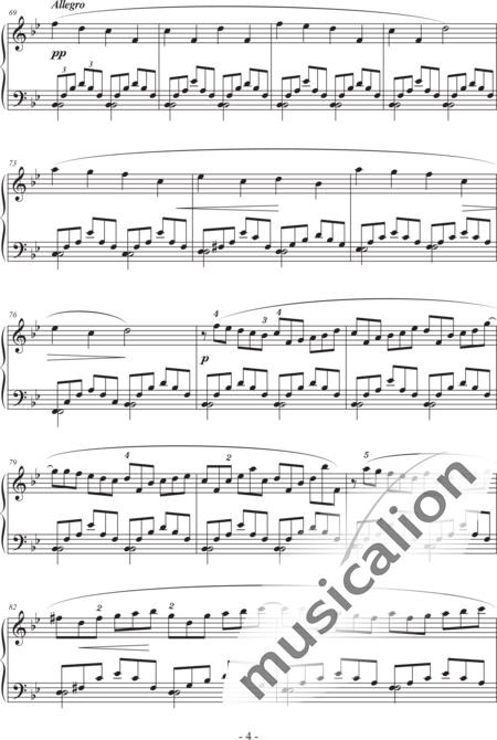 Hecker, Hartmut: 1 Moisés 3 - Piano:4