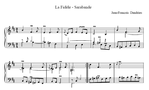 Dandrieu, Jean Francois von Noten zum Download