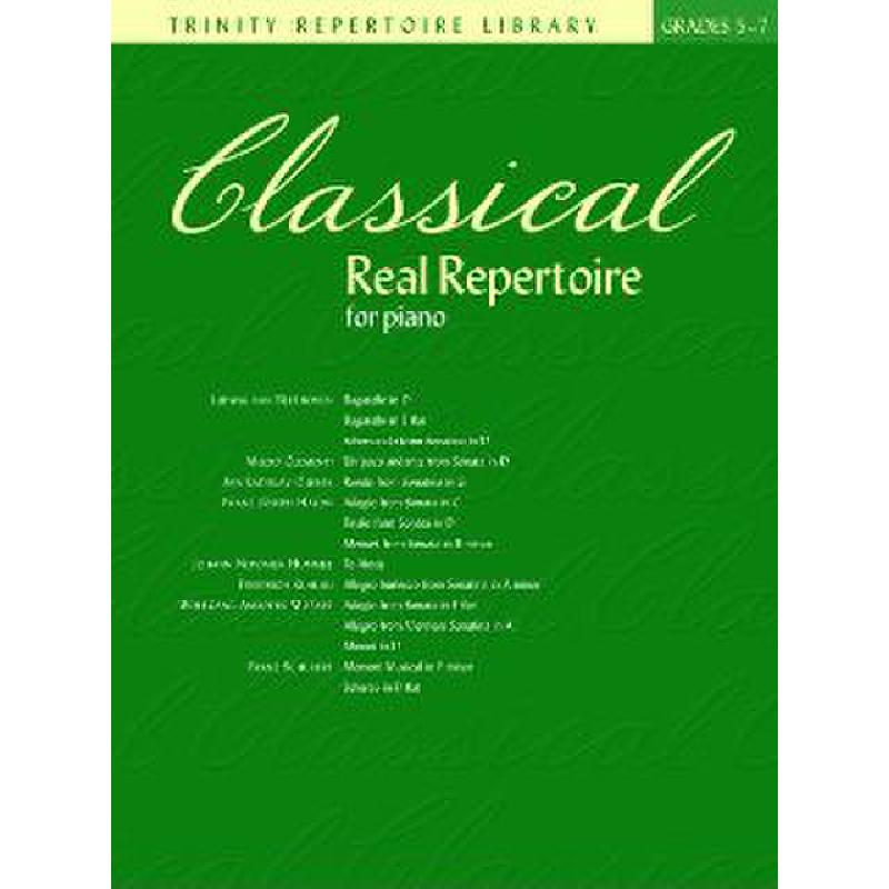 Classical Real Repertoire Piano