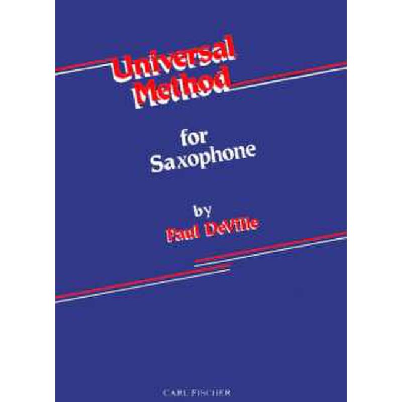 Universal Method for Saxophone