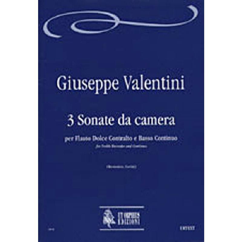 3 Sonate da camera