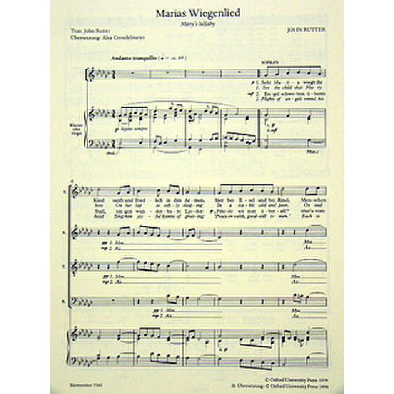Marias Wiegenlied
