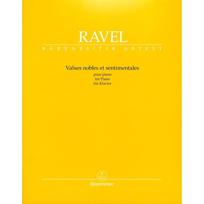 Valses nobles et sentimentales für Klavier 