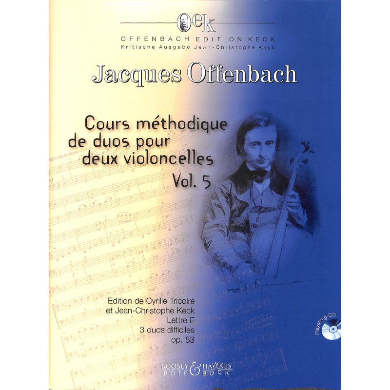 Cours méthodique de duos pour deux violoncelles