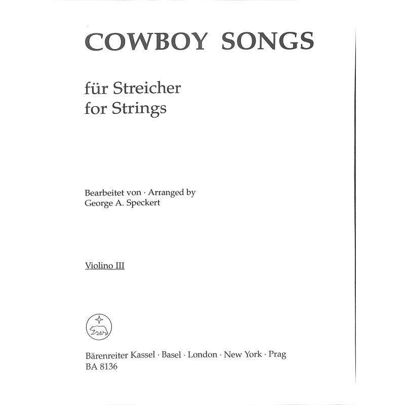 Cowboy Songs für Streicher 