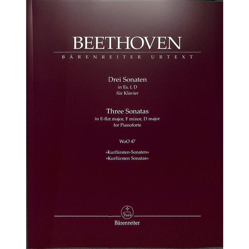 Drei Sonaten für Klavier 