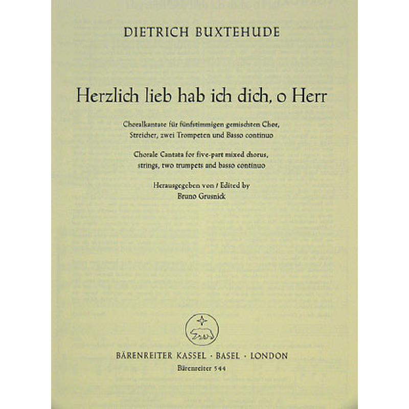 Herzlich lieb hab ich dich, o Herr