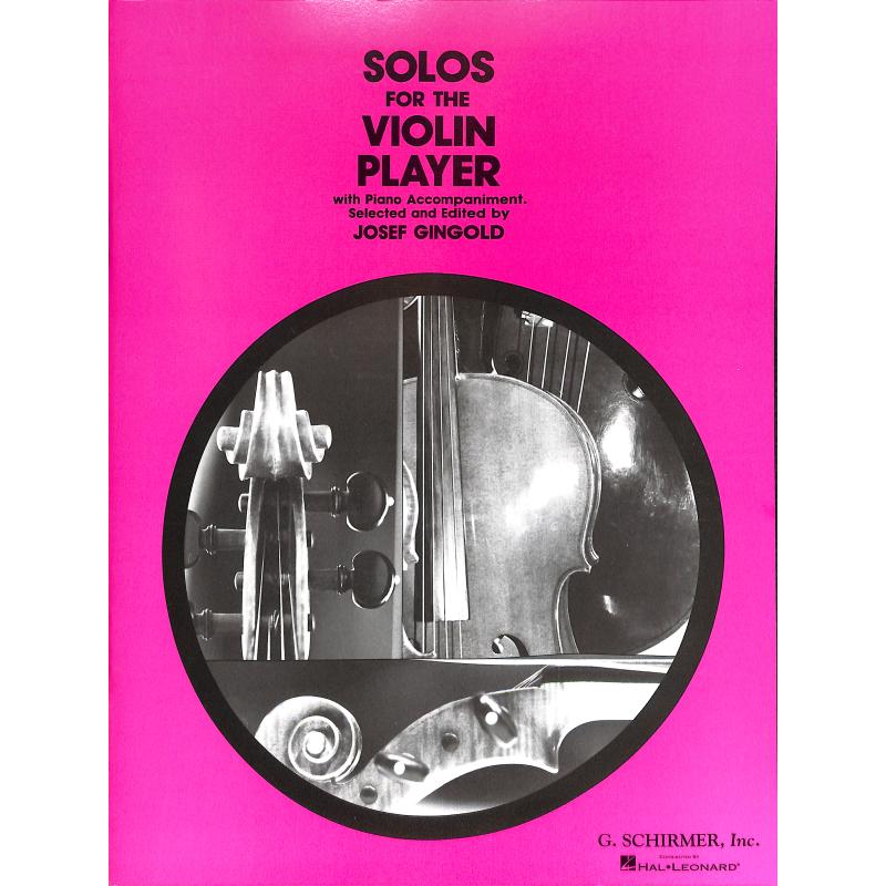 Solos for the violin player