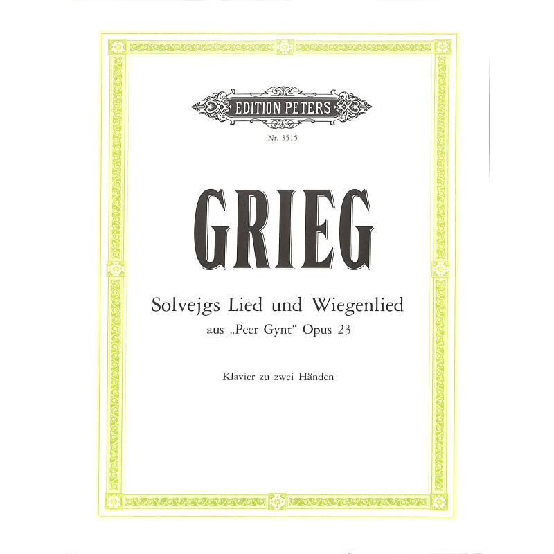 Solvejgs Lied - Wiegenlied