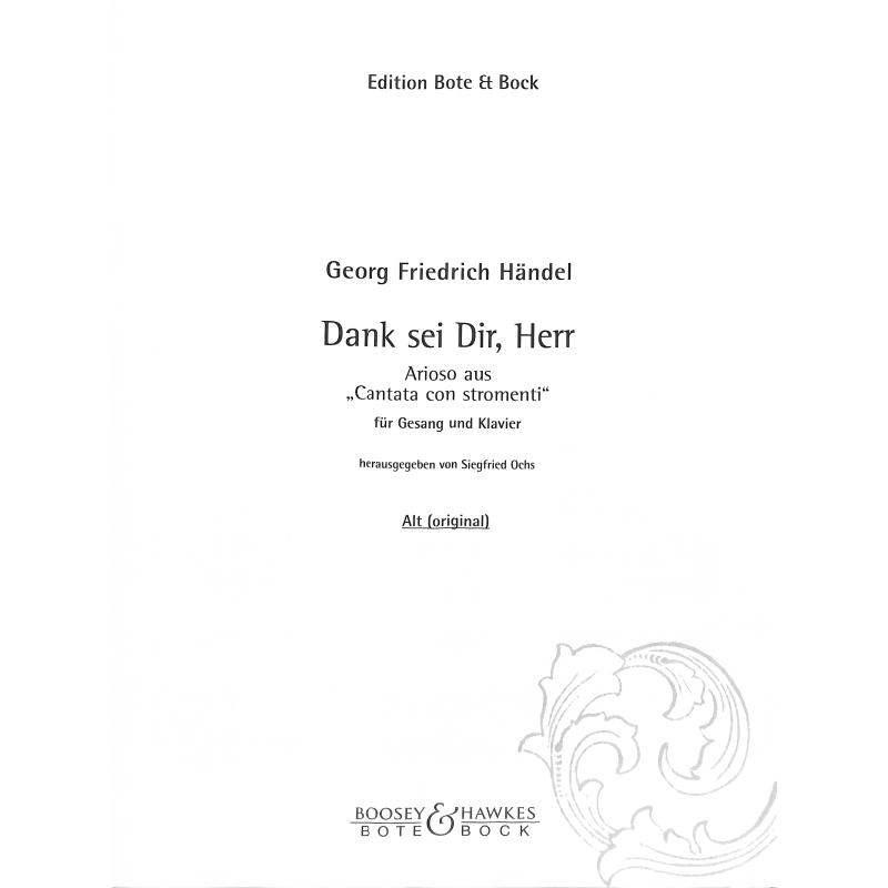 Dank sei Dir, Herr
