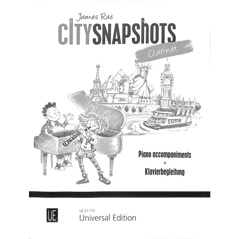 City Snapshots Clarinet  Klavierbegleitung