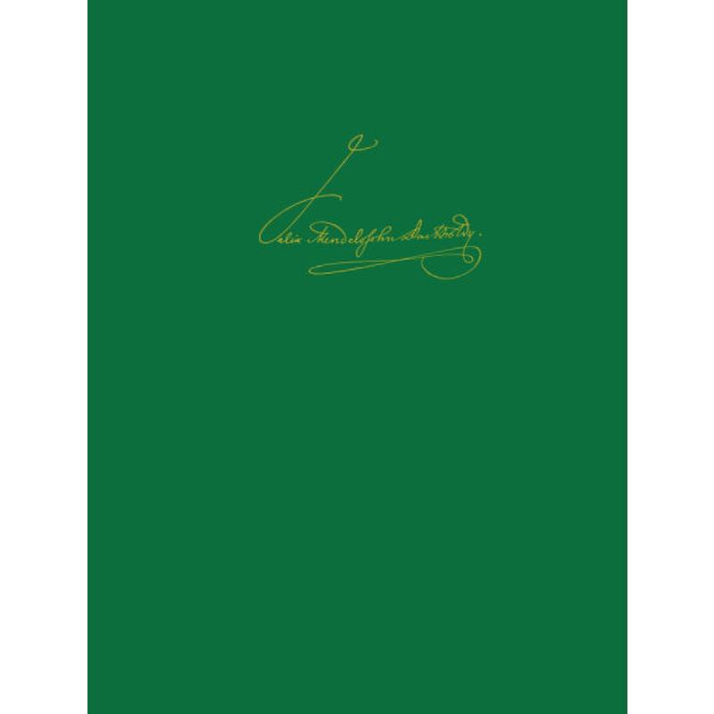 Leipziger Ausgabe der Werke von Felix Mendelssohn Bartholdy