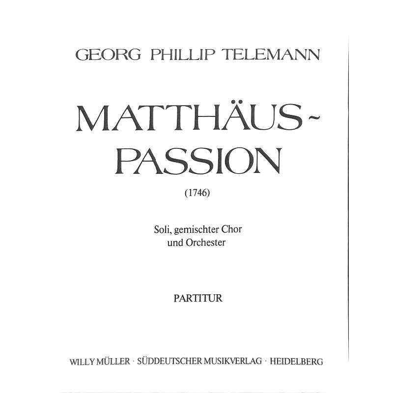 Matthäus-Passion