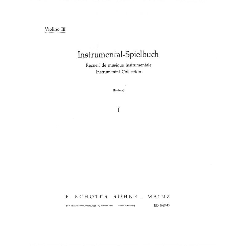Instrumental-Spielbuch