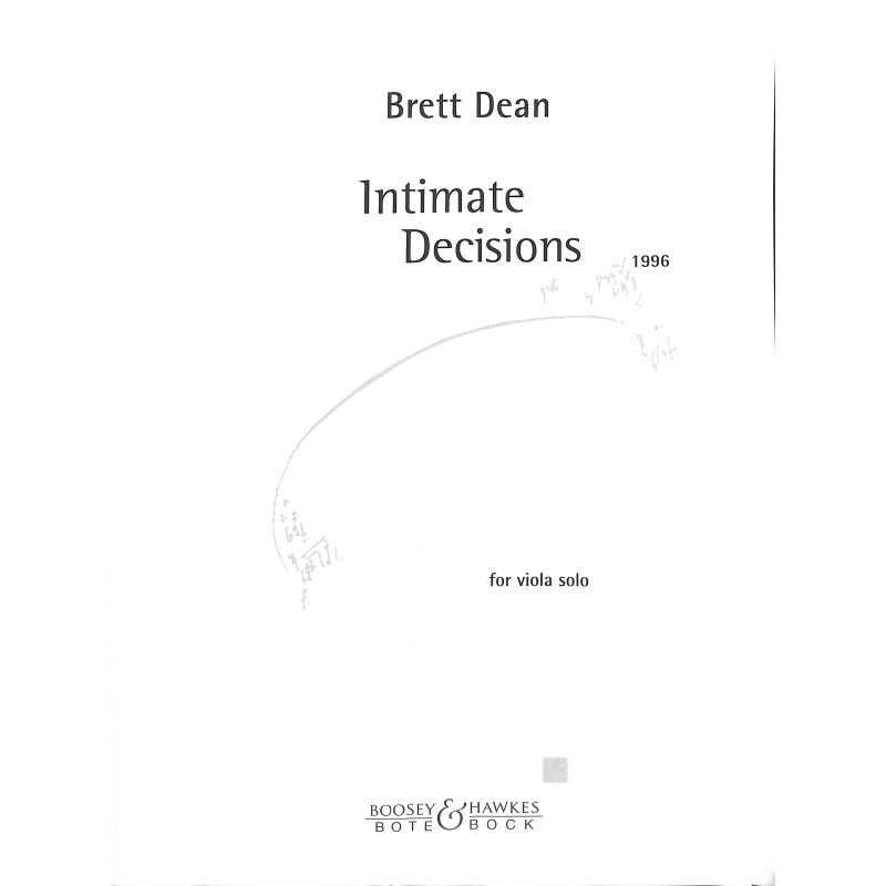 Intimate Decisions