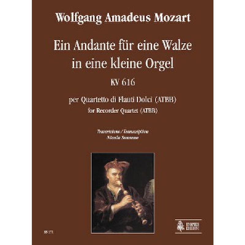 Ein Andante für eine Walze in eine kleine Orgel