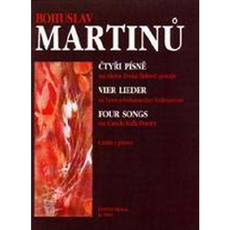 Vier Lieder