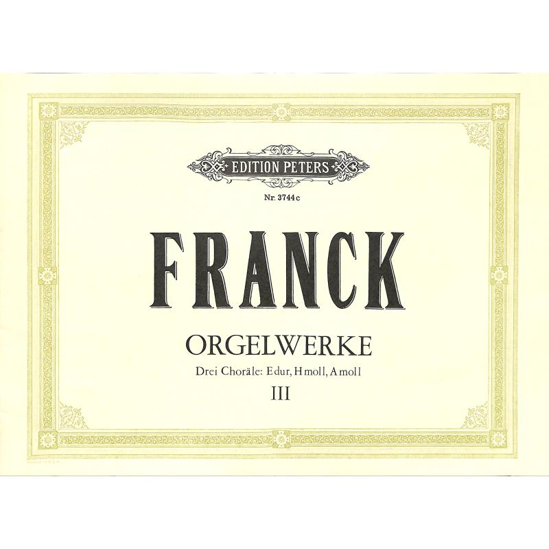 Orgelwerke 3