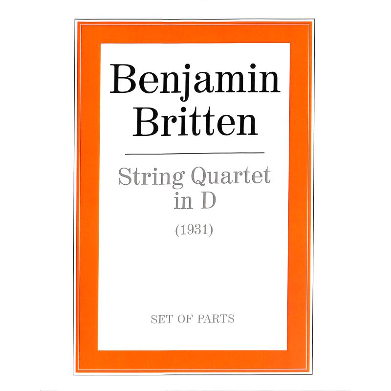 String Quartet in D (1931)