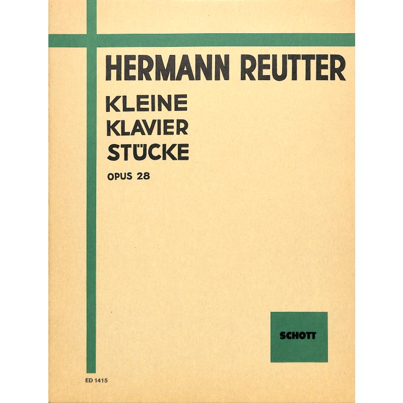 Kleine Klavierstücke