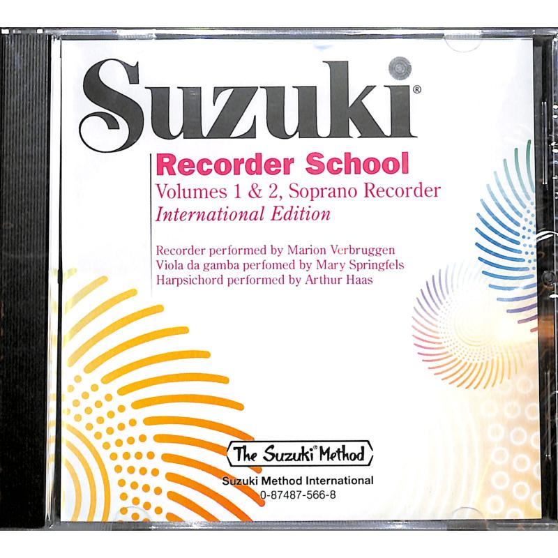 Suzuki Recorder School 1&2
