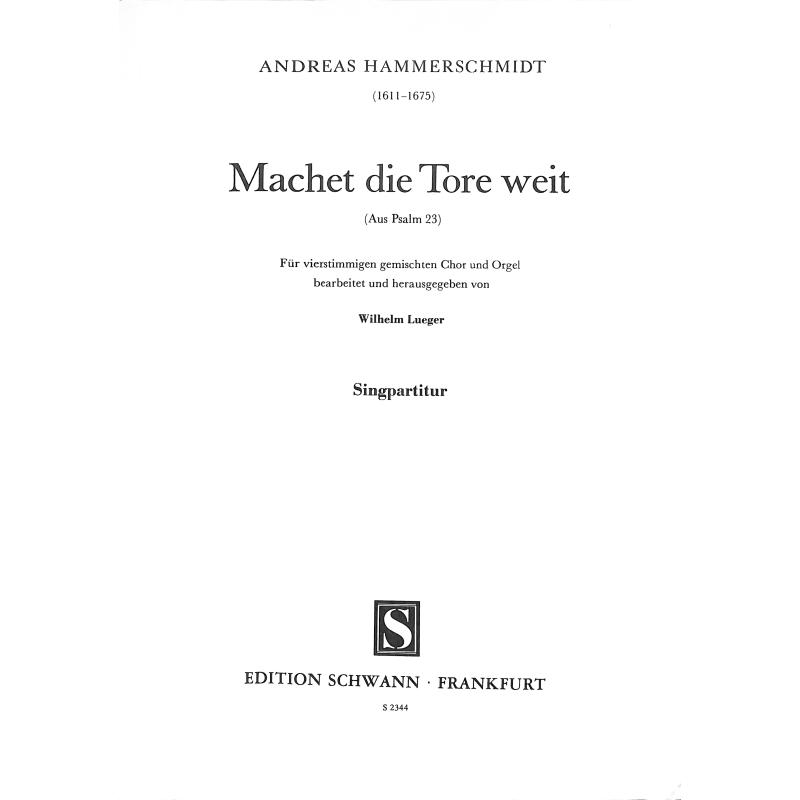 Machet die Tore weit