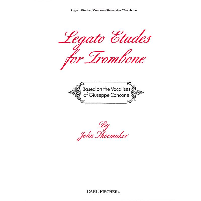 Legato Etudes for Trombone
