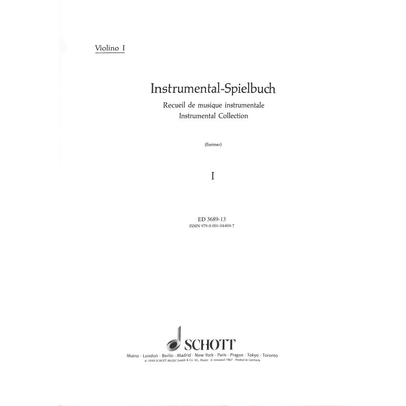 Instrumental-Spielbuch