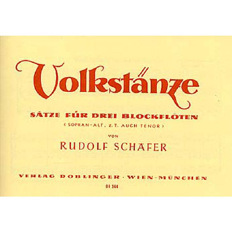 Volkstänze
