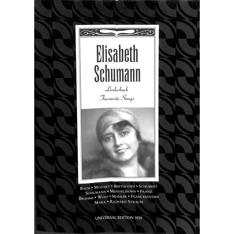 Elisabeth Schumann Liederbuch