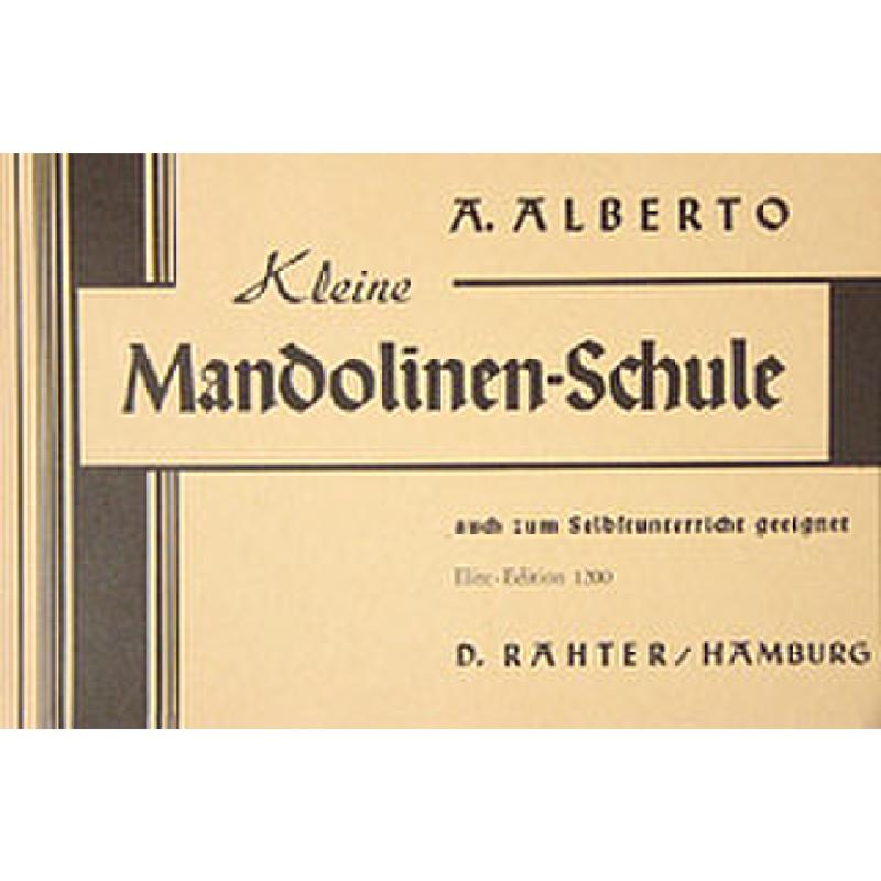 Kleine Mandolinenschule