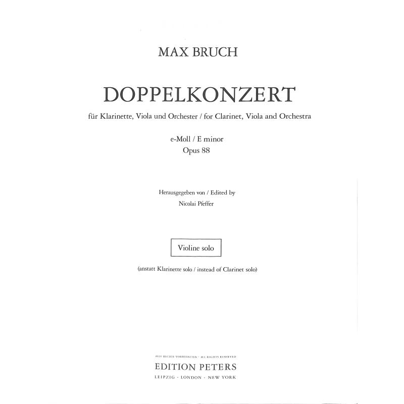 Doppelkonzert e-Moll