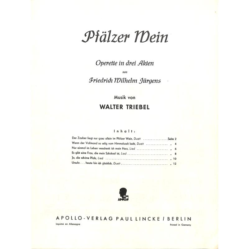 Pfälzer Wein